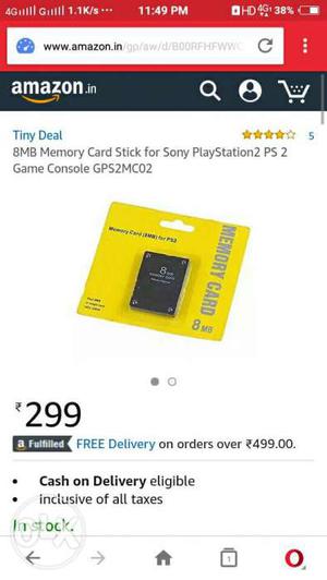 Tiny Deal 8MB Memory Card Stick Screenshot