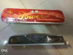 Tower Harmonica With Case