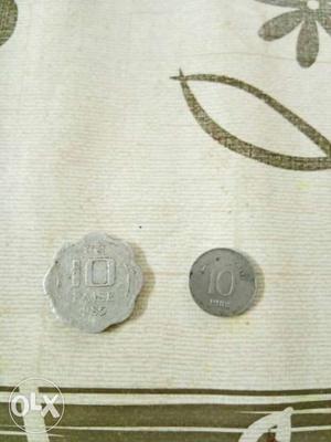 Two 10 Coins