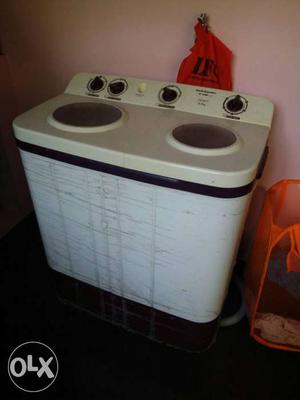 White All-in-one Plastic Portable Washer And Dryer
