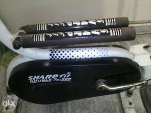 White And Black SharpFit Gym Equipment