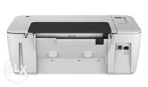 White Computer Printer