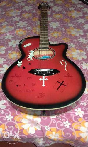 YEMAHA spanish guitar for sale.Pectrum and bag is