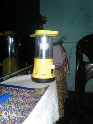Yellow And Black Electric Lantern