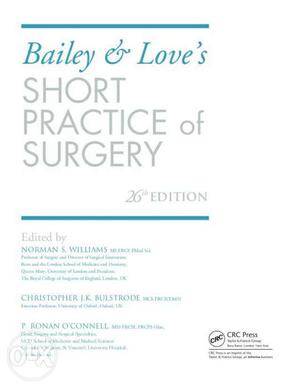 Bailey And Love's Short Practice Of Surgery Book