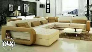 Beige Sectional sofa set
