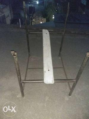 Black And Brown Incline Press Frame