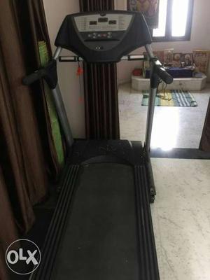 Black Treadmill Heavy duty Frame