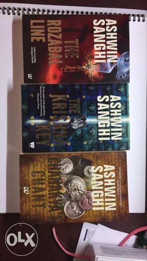 Books: Ashwin Sanghi set of 3 books. like new