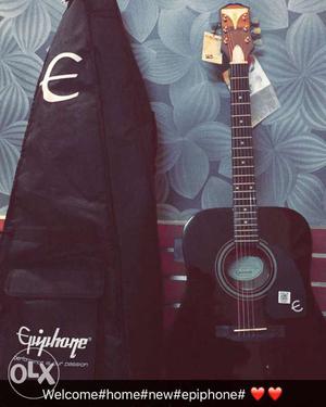 Brand new epiphone guitar with amplifier