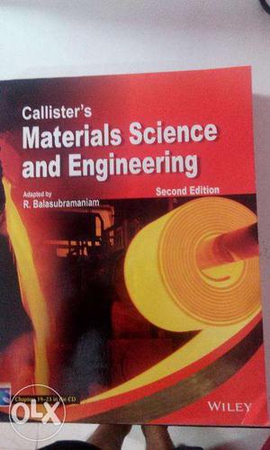 Callister's Material Science Book -- For I Semester B Tech