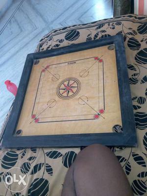 Carom board less used no single scratch