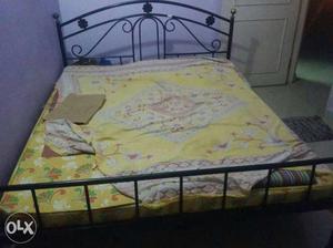 Double bed cot in good condition branded Godrej
