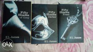 Fifty shades book series in good condition as