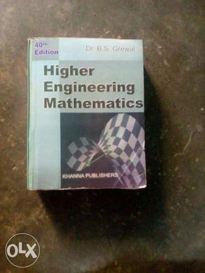 Higher Engineering Mathematics 40th edition
