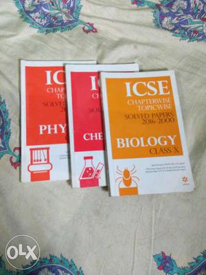 ICSE chapterwise topicwise solved papers.. +