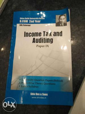 Income Tax And Auditing Textbook