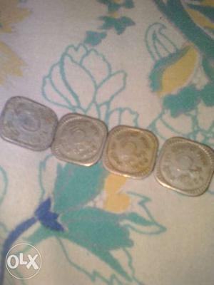 It is 5 paise of 5 coins