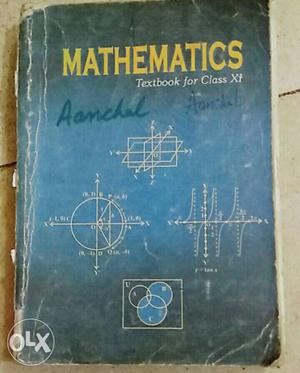 Maths textbook. only interested buyers call in rs