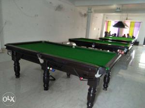 One snooker two pool table for all set