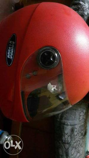 Red Full Face Helmet