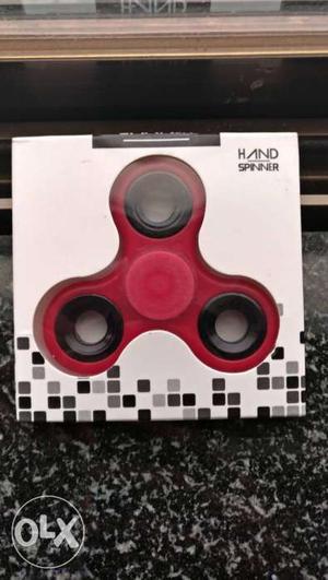 Red Hand Tri-spinner In Box