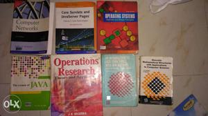 Seven MCA and computer engineering books