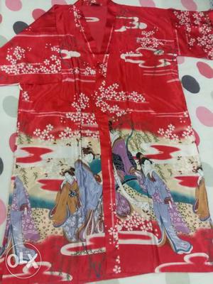 Silk Kimono with matching belt