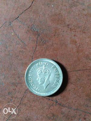 VI King Emperor Silver coin