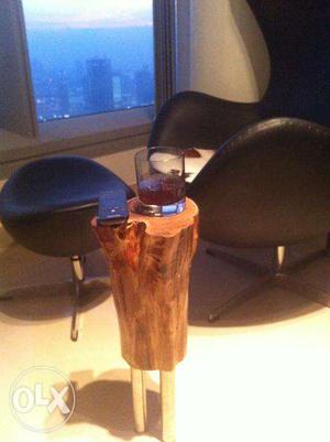 Wood stump table, one of a kind - from Marina Dubai