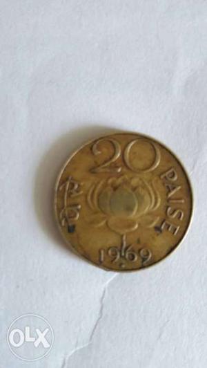  authentic 20 paise coin