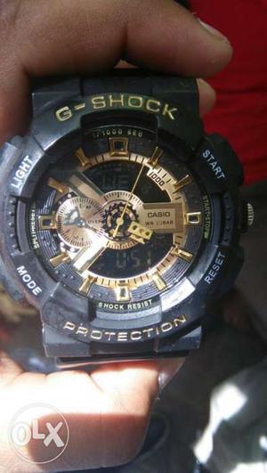 Black G-shock Digital Watch