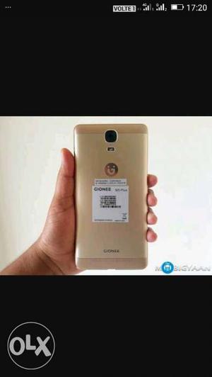 Gionee M5 plus brand new condition scratch less