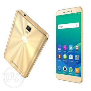 Gionee p7 gold colour very good condition not a