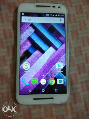 Moto g terbo adition 4 g volte 5month old very