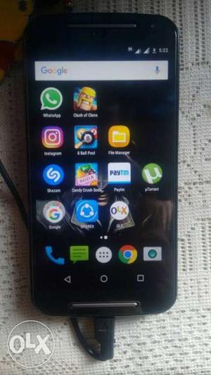Moto g2 in perect condition,with