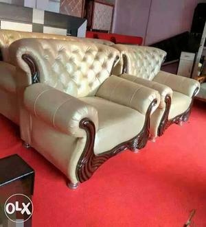 New Maharaja 3+1+1 Sofa set with seat gaurntee