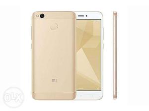 Redmi 4 3GB Ram 32 GB internal memory Gold colour