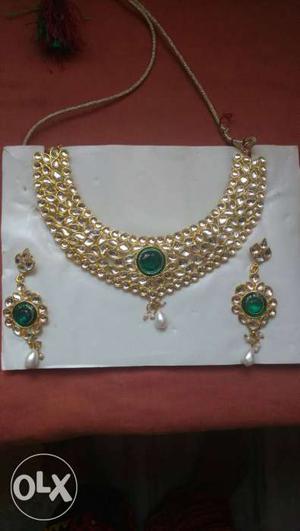 Roll gold necklaces and earings for sale