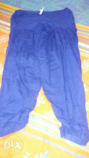Women's cotton patiala salwar - Blue color