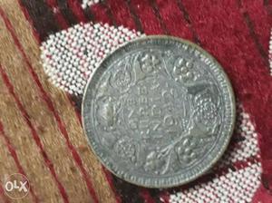 1 Rs coin of George king of emporiem year  in