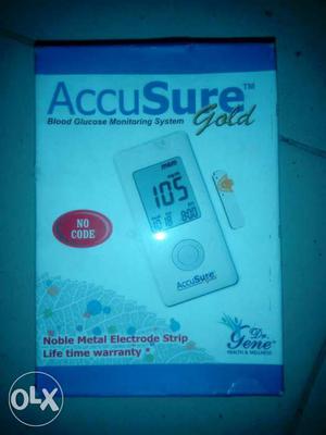 Accusure for sale only two time use.. brand new
