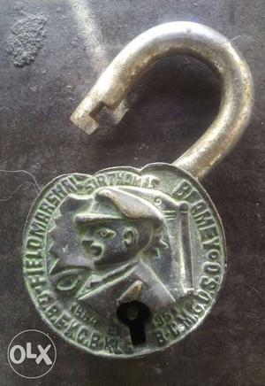 Antique Lock from (with two keys)