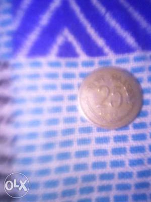 Brown 25 Round Coin