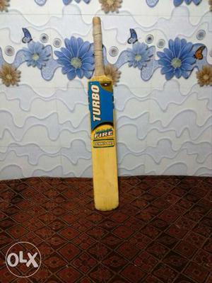 Brown And Blue Turbo Cricket Bat