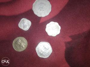 Five Commemorative Coins