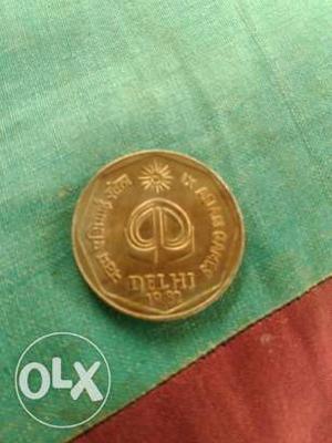 Gold Delhi Coins