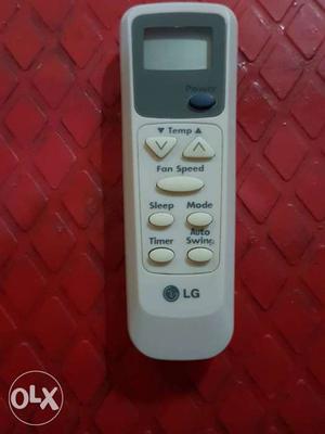 Lg 1 Ton Window Ac's Remote New working Condition.