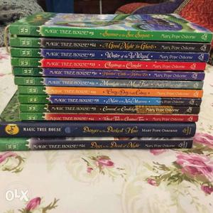Magic tree house books. also available