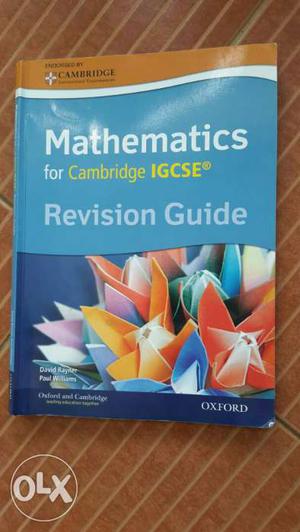 Math Revision Guide Unused for IGCSE Cambridge